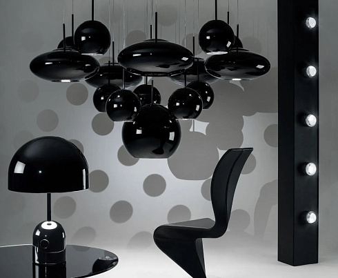 Настольная лампа Tom Dixon Bell black Bell BET11BL-TUN01M1