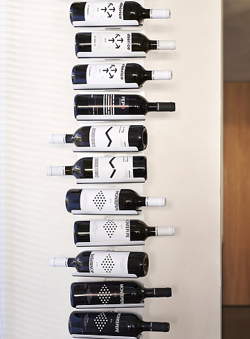 Стеллаж Opinion Ciatti Ptolomeo Vino Wall Black Ptolomeo PT Vino Wall 75/B