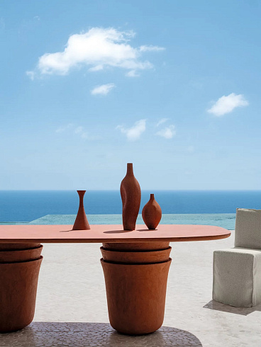 Уличный стол Gervasoni Kasane 33 Terracotta  Kasane