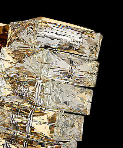 Настенный светильник Delight Collection 6005W/S gold/clear Glissando