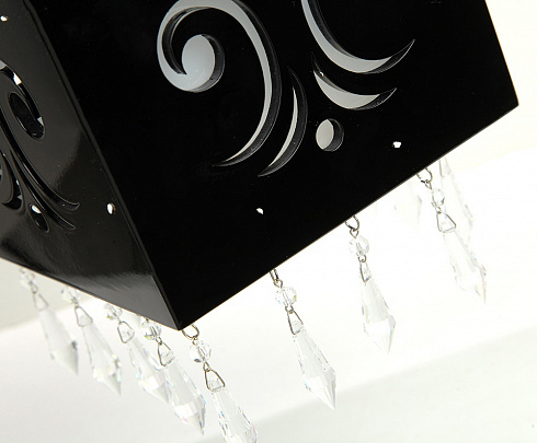 Потолочный светильник MM Lampadari D042/P1 01 V1607 nero Luxury