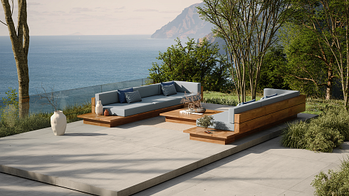Модуль Delight Collection Outdoor Menorca Menorca Menorca Module Straight