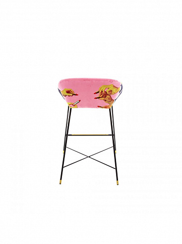 Барный стул Seletti Pink Lipsticks Toiletpaper Furniture 16172