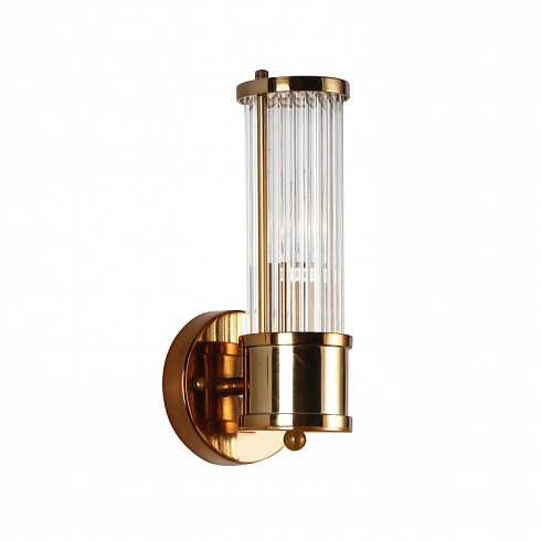 Настенный светильник Delight Collection Claridges 1 brass Claridges KM0768W-1 brass