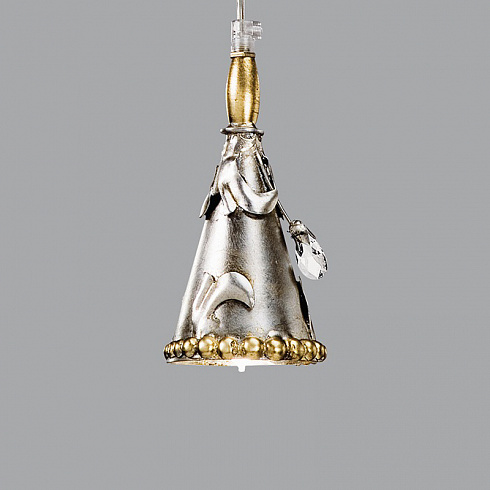 Подвесной светильник Lucienne Monique W 75 silver + gold W 75