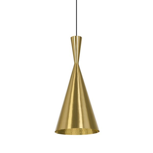 Подвесной светильник Tom Dixon Beat Tall Brass LED 2 Beat BLS03B-PEUM5