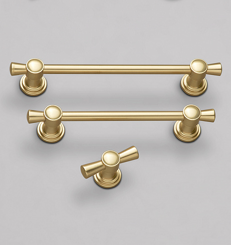 Ручка-скоба Rejuvenation Cowan L.15.2 Polished Nickel Cowan C2135