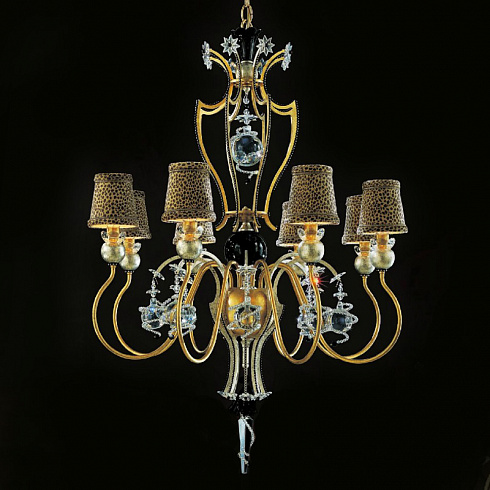 Люстра Schonbek 53508-22 H Leopard Tango