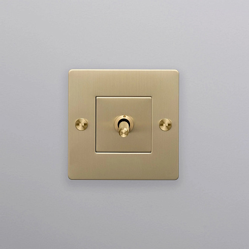 Выключатель Buster and Punch 1G brass Switches CTG-053792