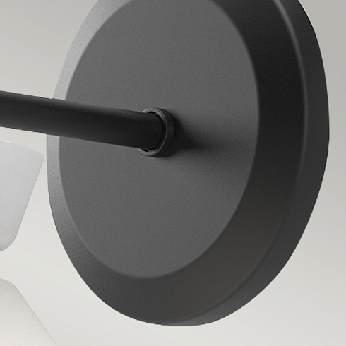 Настенные светильники Alora ALM-HALSTON-1WB-BK 