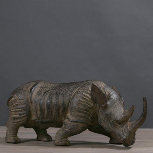 Статуэтка Ateliers C&S Davoy Rhino Terracotta Extraordinary Voyages OD762