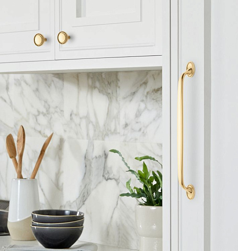 Ручка-кнопка Rejuvenation Axel Round Aged Brass Axel 4510696