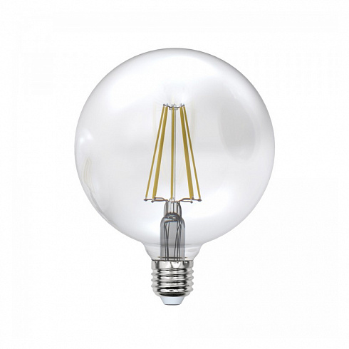Лампа светодиодная Uniel LED-G125-10W/WW/E27/CL PLS02WH Sky