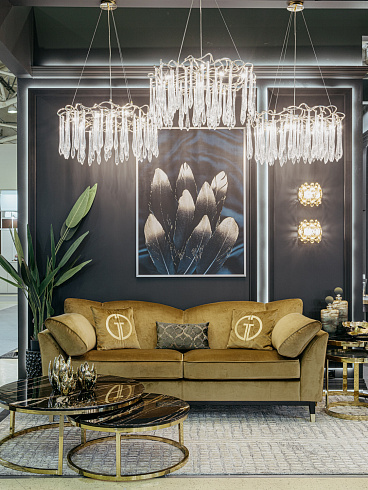 Журнальный стол Garda Decor 57EL-CT101А-BL 
