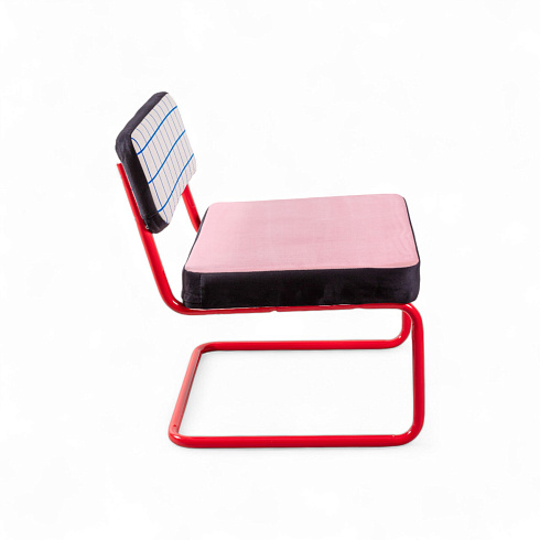 Стул Seletti Superlounge chair Blue Grid Superfurniture 16504