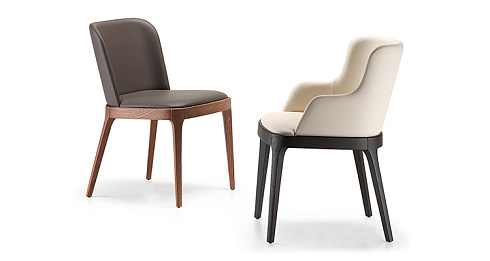 Стул Cattelan Italia Magda A Canaletto Bianco Magda Magda A FRNC / 971