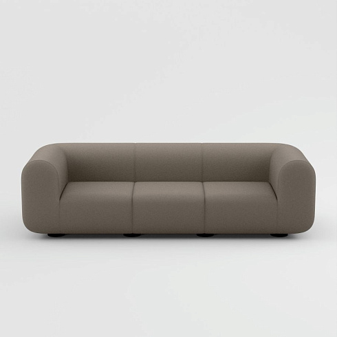 Диван Tom Dixon Plump 3 - Configuration 2 - Grey (Kvadrat Hero 2 0212) Plump PLFS02BLHE0212