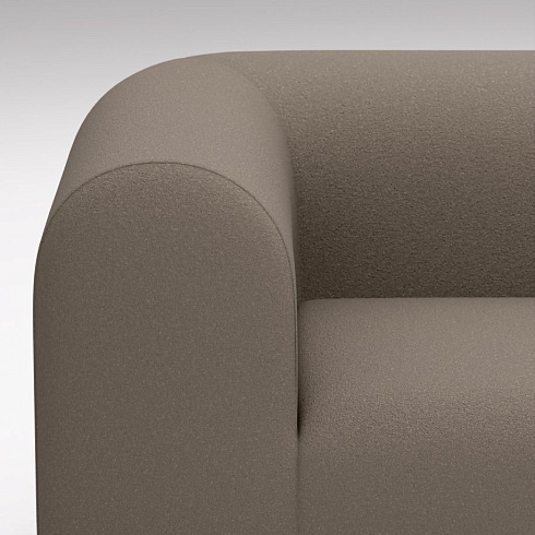 Диван Tom Dixon Plump 3 - Configuration 2 - Grey (Kvadrat Hero 2 0212) Plump PLFS02BLHE0212