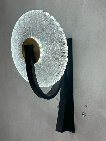 Настенный светильник Delight Collection OB2415-1A sand black Wall lamp