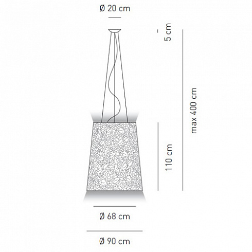 Люстра Axo Light SP DAM 090 White Damasco SPDAM090E27BCXX