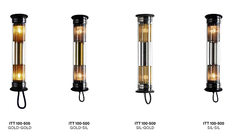 Настенный светильник DCW Editions In the Tube 100-500 In The Tube ITT 100-500 WALL SIL-SIL