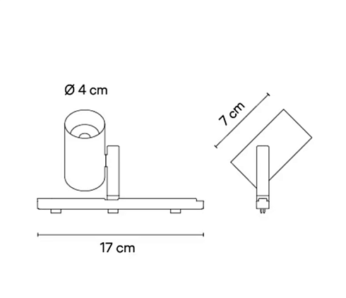 Спот Vibia Circus 0132 Black Tunable White + Casambi (P2P)  Circus 013211/8Z 
