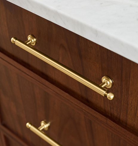 Ручка-скоба Rejuvenation Naomi L.10.2 Polished Nickel Naomi 7895497