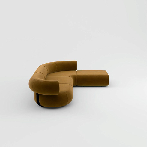 Диван Tom Dixon FAT L-Shaped Modular - Configuration 3 - Gold (Royal 132) FAT Fat-Sofa-Comb3-RLFR132