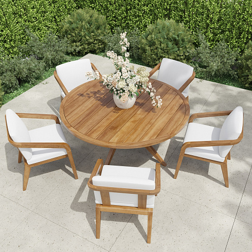 Обеденный стол Delight Collection Outdoor Grace Grace Grace Table d.160