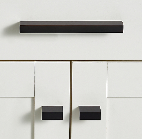 Ручка-кнопка Restoration Hardware Exley L.3.8 Bronze Exley 24170470 BRNZ