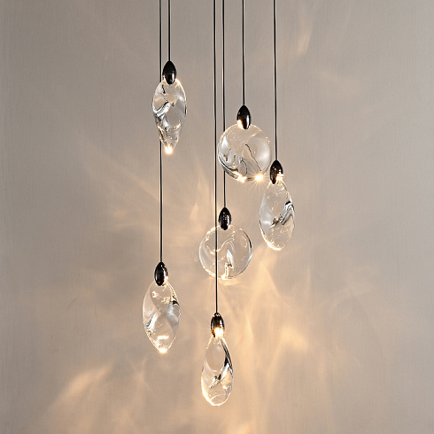 Подвесной светильник Delight Collection MT9176-6H pearl black Colvin