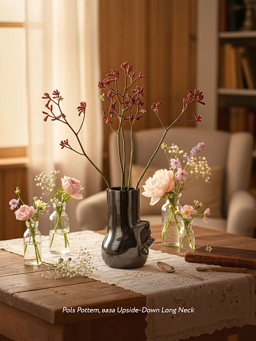 Ваза Pols Potten Upside-Down Long Neck Upside-Down 240-205-090
