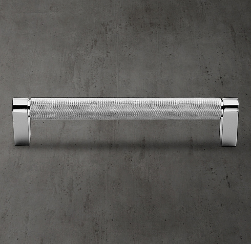 Ручка-скоба Restoration Hardware Lambeth Knurled L.60.9 Polished Chrome Lambeth Knurled 10014751 CHR