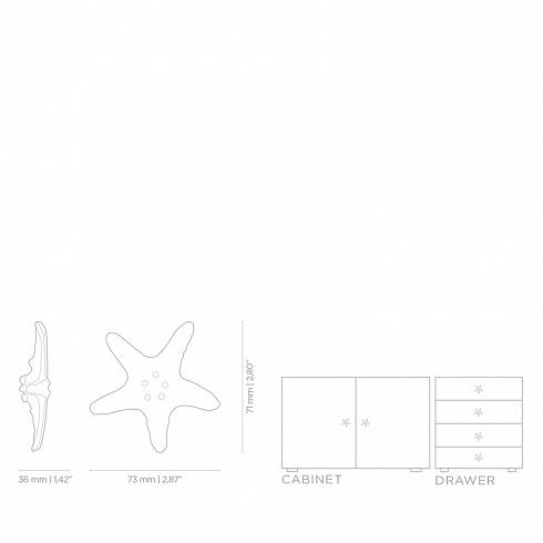 Ручка-кнопка Pull Cast Linckia Polished Brass Linckia OC2011