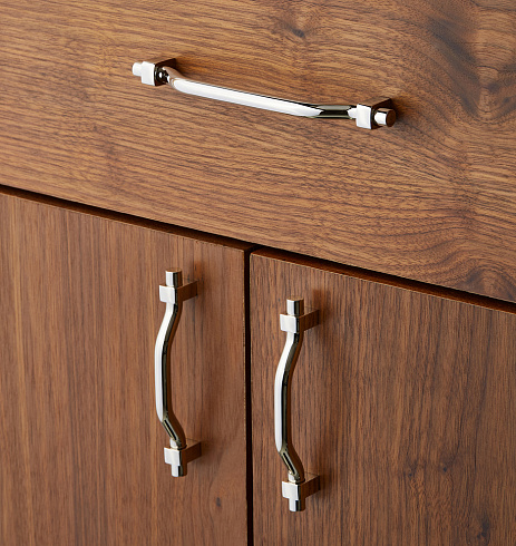 Ручка-скоба Rejuvenation Winfield L.10.2 Polished Nickel Winfield 6765393 (C105269)