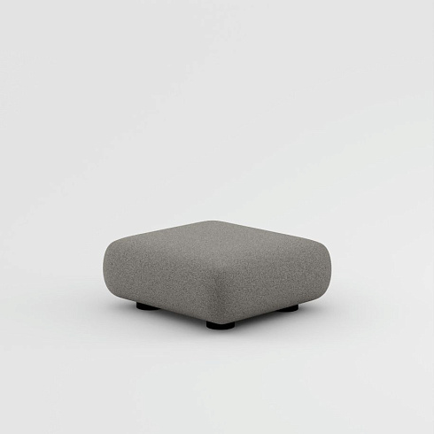 Пуф Tom Dixon Plump Ottoman - Grey (Kvadrat Melange Nap 0111) Plump PLOT01BLMN0111