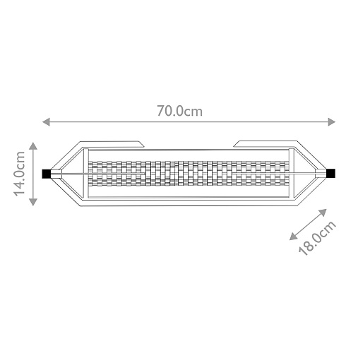 Настенные светильники Eurofase QN-ESPADA-2W-PC 