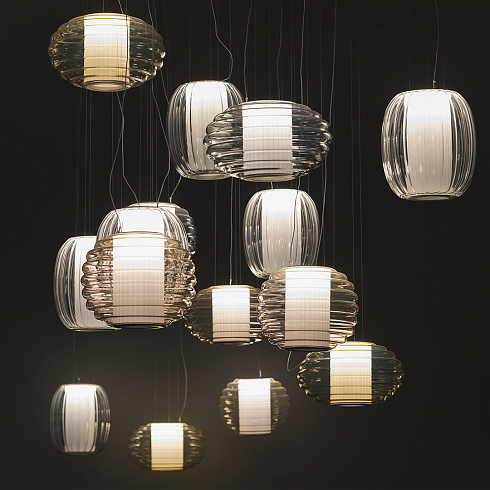 Подвесной светильник Contardi Alma Multipla Fumé  Alma ACAM.006030