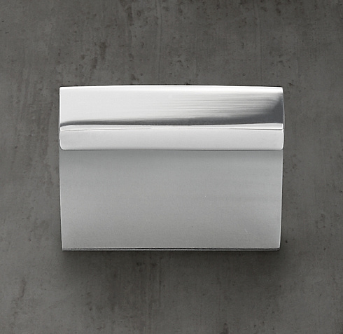 Ручка-кнопка Restoration Hardware Exley L.3.8 Polished Chrome Exley 24170470 CHR