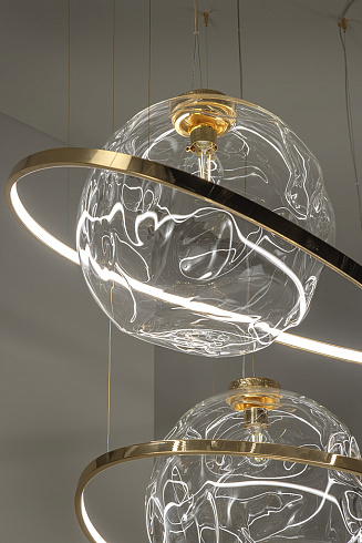 Подвесной светильник Patrizia Volpato Move 24K Polished Gold Move 7815/S1+24K Polished Gold