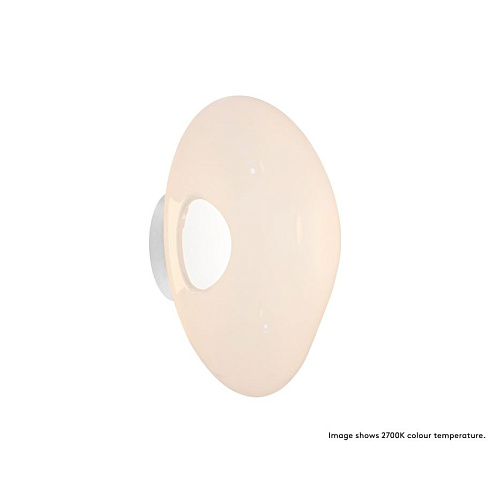 Настенный/Потолочный светильник Tom Dixon Melt LED Surface Opal/Silver Melt MESS03OP-WEUM2