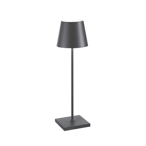 Настольная лампа Zafferano Poldina Dark grey Poldina LD0340N3