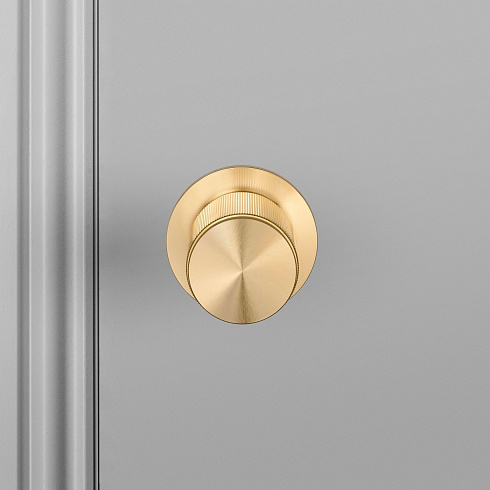 Дверная ручка Buster and Punch Knob Brass Linear set of 2 Door Linear RDK-051053
