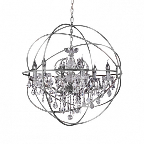 Люстра Delight Collection 5014-D6 chrome Foucault'S Orb
