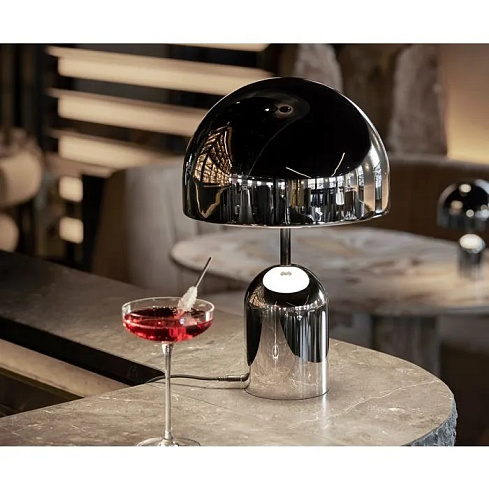 Настольная лампа Tom Dixon Bell silver Bell BEPO01SSUN