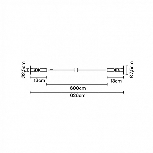 Настенный/Потолочный светильник Fabbian Metro 6m Metro F49G0135