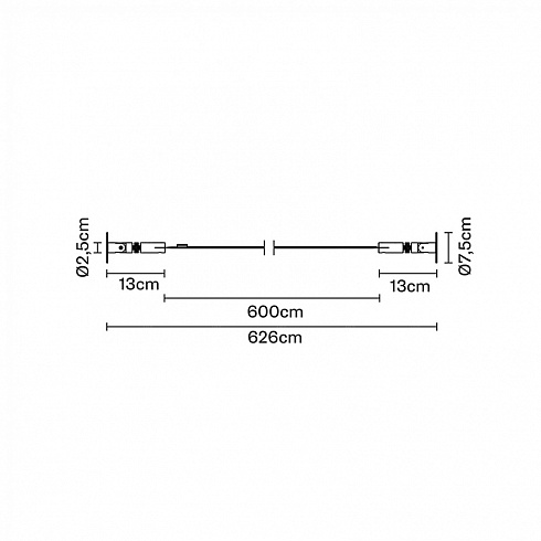 Настенный/Потолочный светильник Fabbian F49G0135 Metro