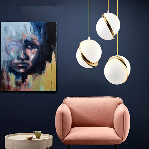 Подвесной светильник Delight Collection Crescent 3S brass Crescent 9182P/3S brass