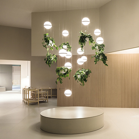 Подвесной светильник Vibia Palma 3724 Graphite Palma 372418/1B