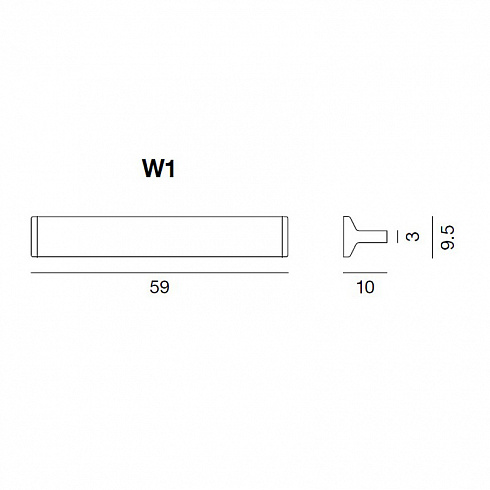 Настенный светильник Rotaliana IPE W1 white IPE